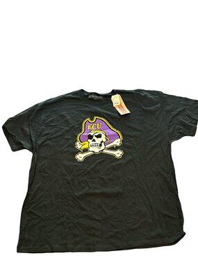 NWT East Carolina University ECU Pirates The Victory Logo T-Shirt